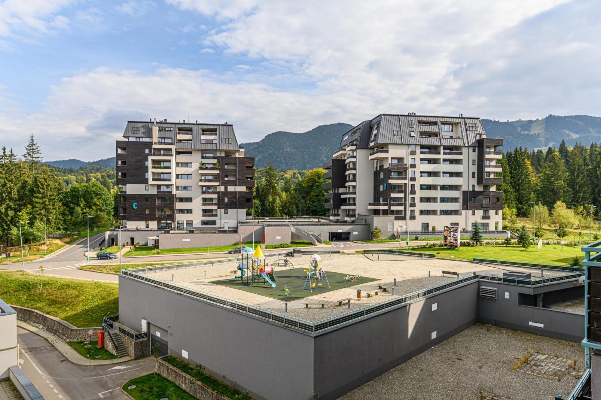 Apartment "Mountain Relax" ポイアナ・ブラショフ エクステリア 写真